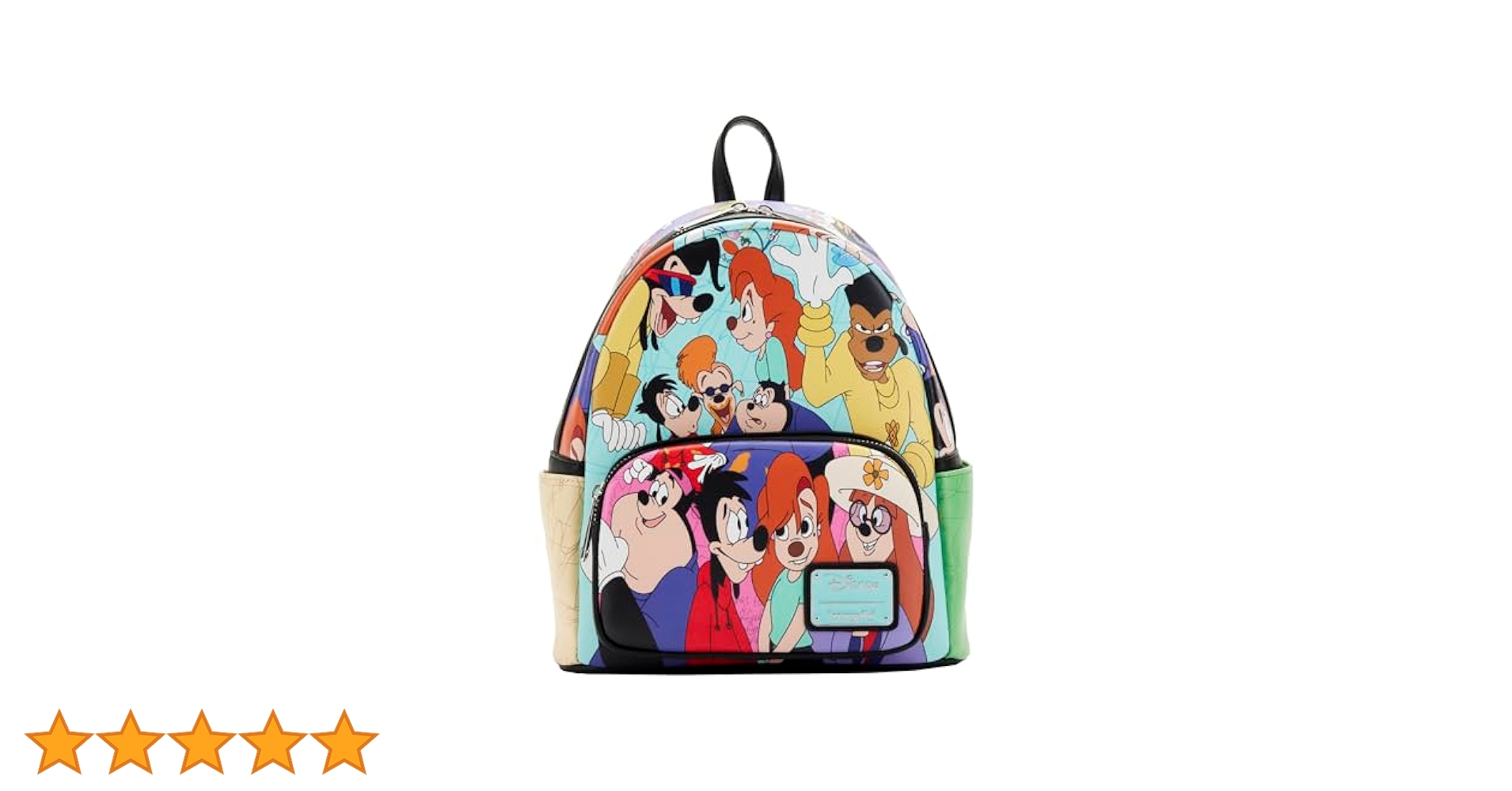 ラウンジフライ　グーフィー　リュック　グーフィームービー Amazon.co.jp: Loungefly Mini Backpack Disney ラウンジフライ